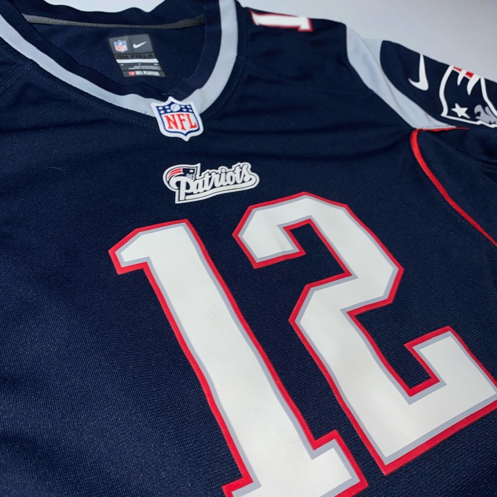 NFL On-Field Nike Woman’s New England Patriots #12 Tom Brady Jersey | Size Small - Picture 9 of 13